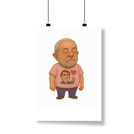 Prank lulaxbolso Camisa Clássica