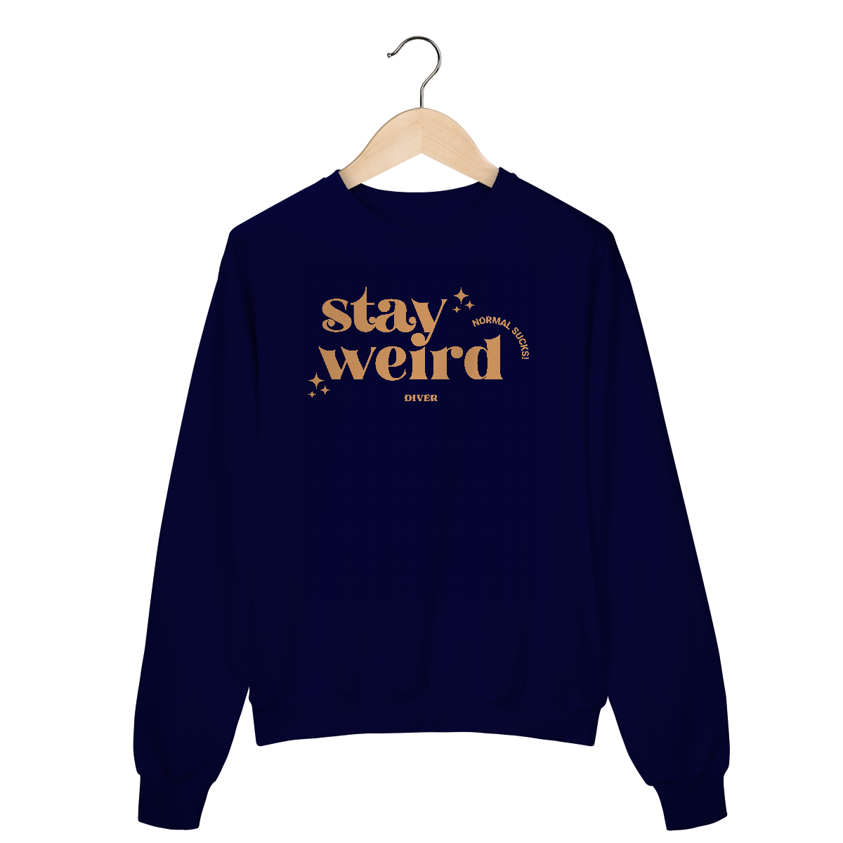 Nome do produto: Moletom Stay Weird