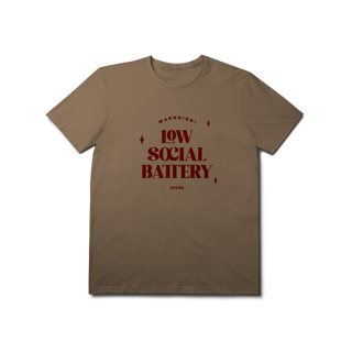 Nome do produto Tshirt Low Battery