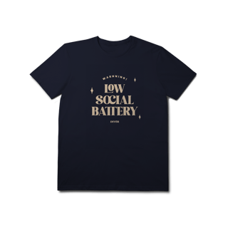 Nome do produto Tshirt Low Battery