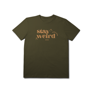 Nome do produto Tshirt Stay Weird