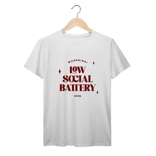 Nome do produto Tshirt Low Battery