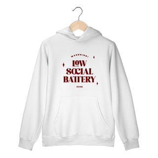 Nome do produto Moletom Canguru Low Battery