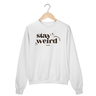 Nome do produto Moletom Stay Weird