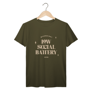 Nome do produto Tshirt Low Battery