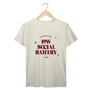 Nome do produto Tshirt Low Battery