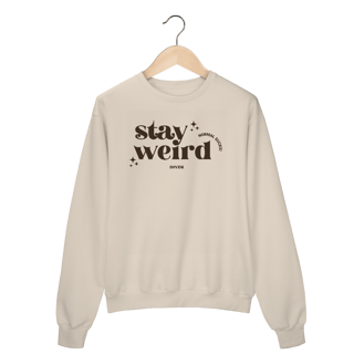 Nome do produto Moletom Stay Weird