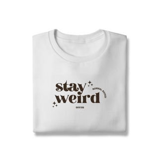 Nome do produto Moletom Stay Weird