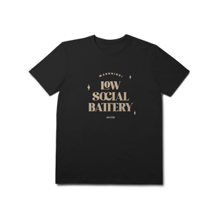 Nome do produto Tshirt Low Battery