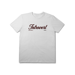 Nome do produto T-shirt Introvert