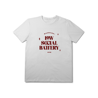Nome do produto Tshirt Low Battery