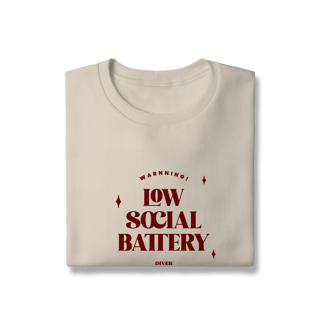 Nome do produto Moletom Low Battery