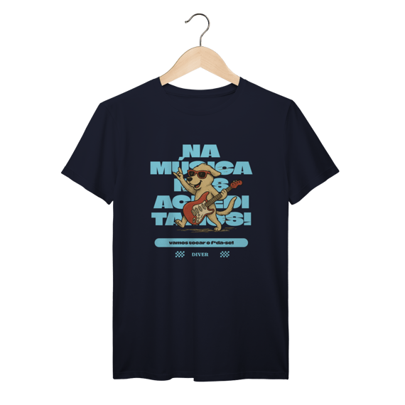 Tshirt Música Cachorro