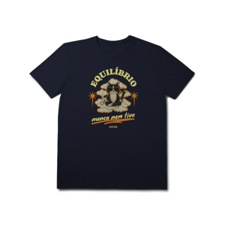 Nome do produto Tshirt Equilíbrio Gato