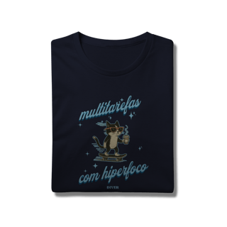 Nome do produto Tshirt Multitarefas Gato