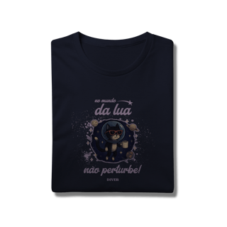 Nome do produto Tshirt Mundo da Lua Gato