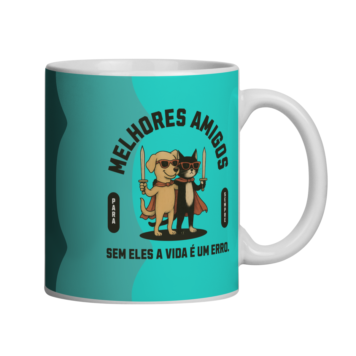 Nome do produto: Caneca Melhores Amigos