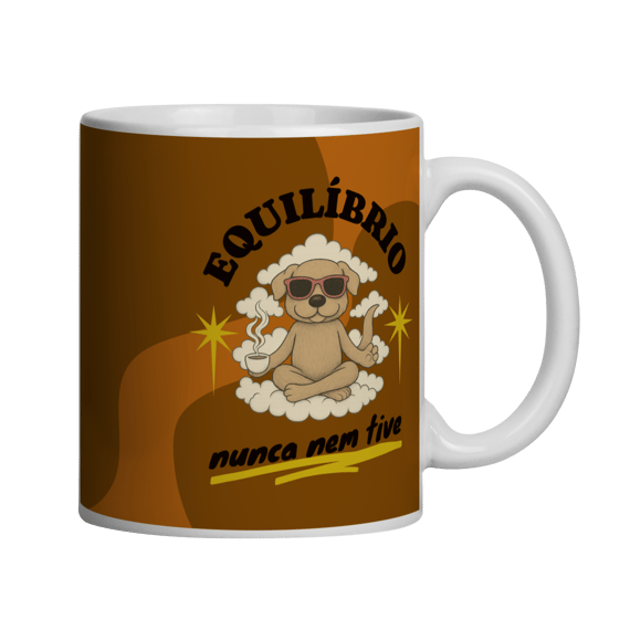 Caneca Equilíbrio Cachorro