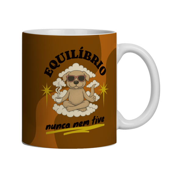 Caneca Equilíbrio Cachorro
