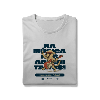 Nome do produto Tshirt Música Cachorro