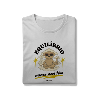 Nome do produto Tshirt Equilíbrio Cachorro