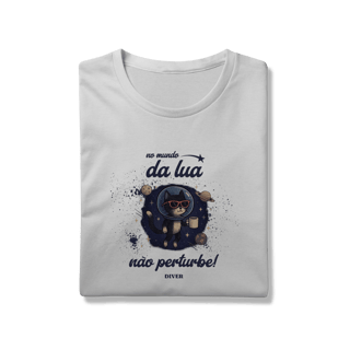 Nome do produto Tshirt Mundo da Lua Gato