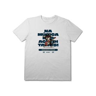 Nome do produto Tshirt Música Gato