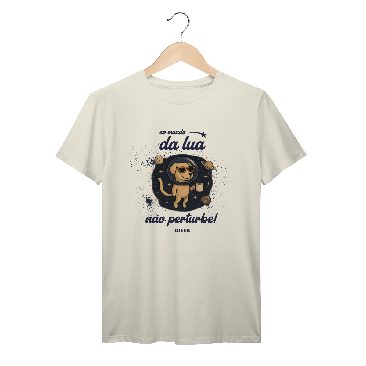 Nome do produto: Tshirt Mundo da Lua Cachorro