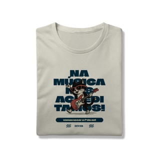 Nome do produto Tshirt Música Gato