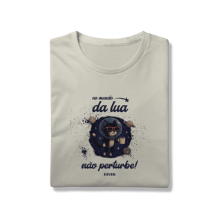 Nome do produto Tshirt Mundo da Lua Gato