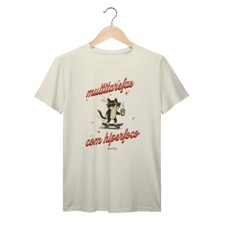 Nome do produto Tshirt Multitarefas Gato