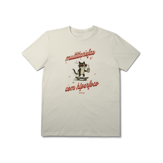 Nome do produto Tshirt Multitarefas Gato