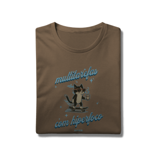 Nome do produto Tshirt Multitarefas Gato