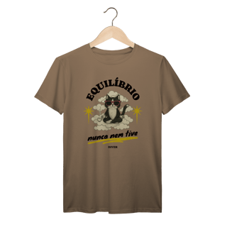 Nome do produto Tshirt Equilíbrio Gato