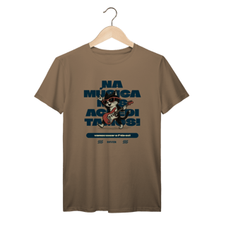 Nome do produto Tshirt Música Gato