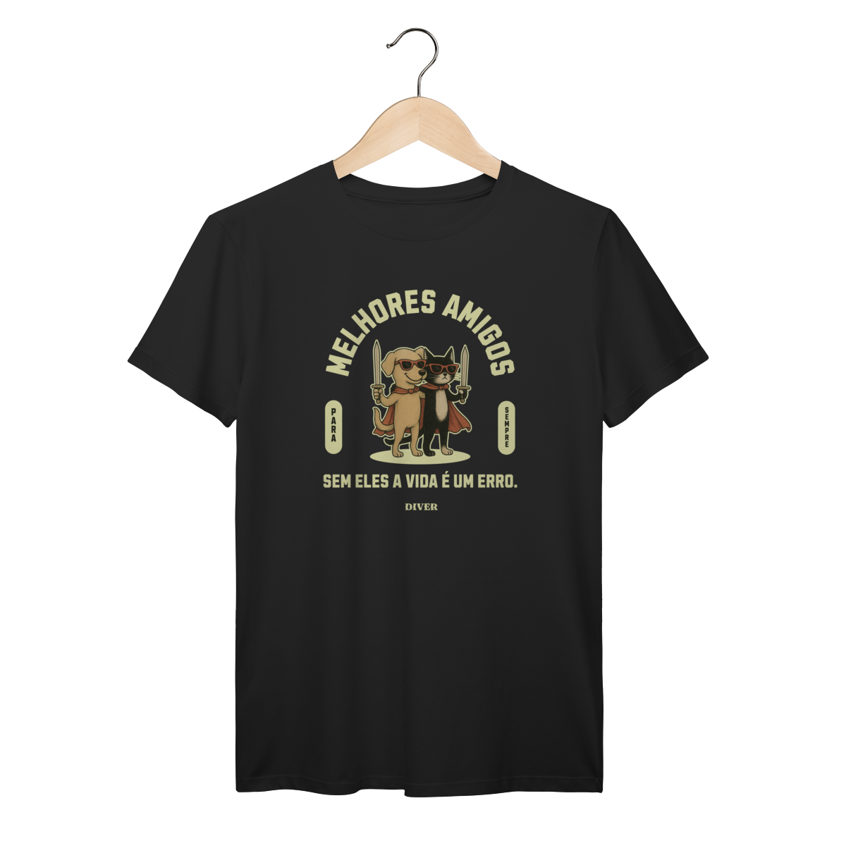 Nome do produto: Tshirt Melhores Amigos