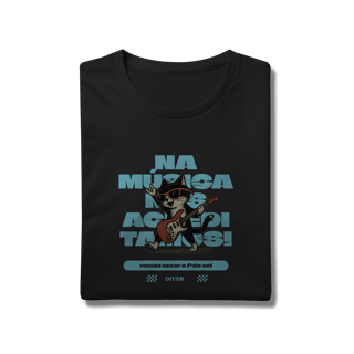 Nome do produto Tshirt Música Gato