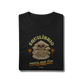 Nome do produto Tshirt Equilíbrio Cachorro