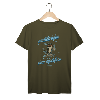Nome do produto Tshirt Multitarefas Gato