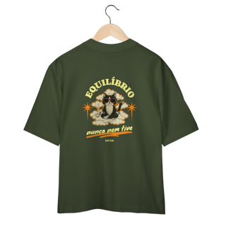 Nome do produto Oversized Equilíbrio Gato