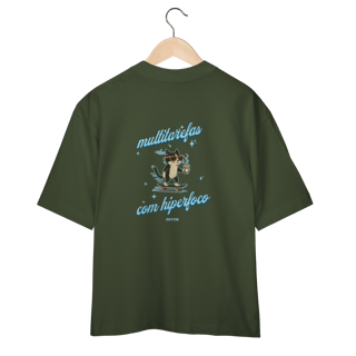 Nome do produto Ovevsized Multitarefas Gato