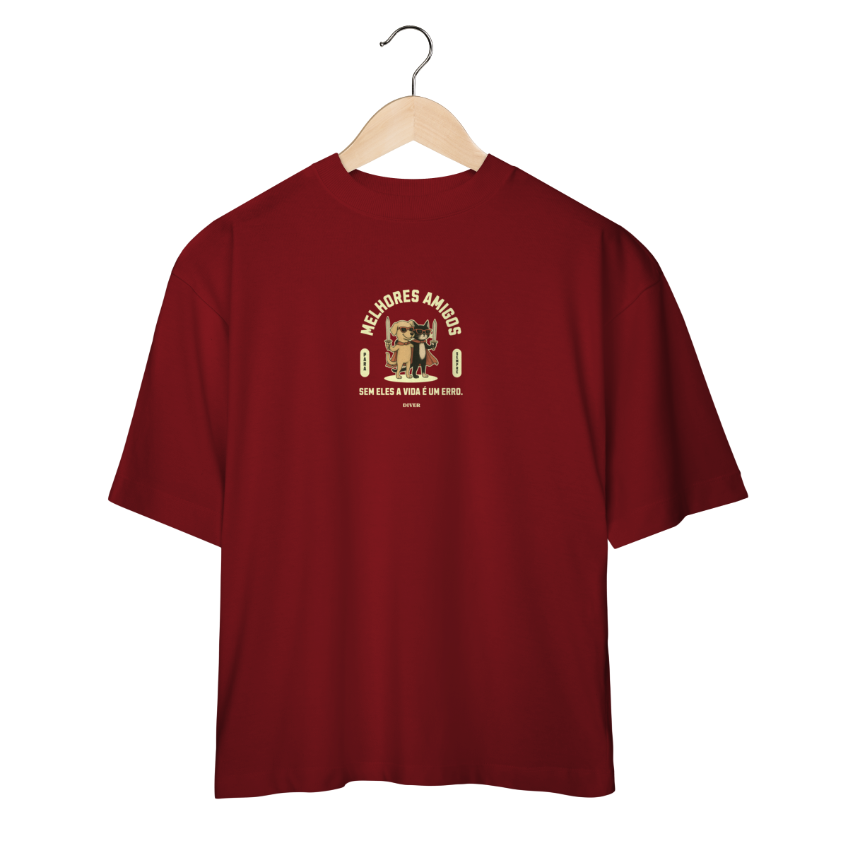 Nome do produto: Oversized Melhores Amigos