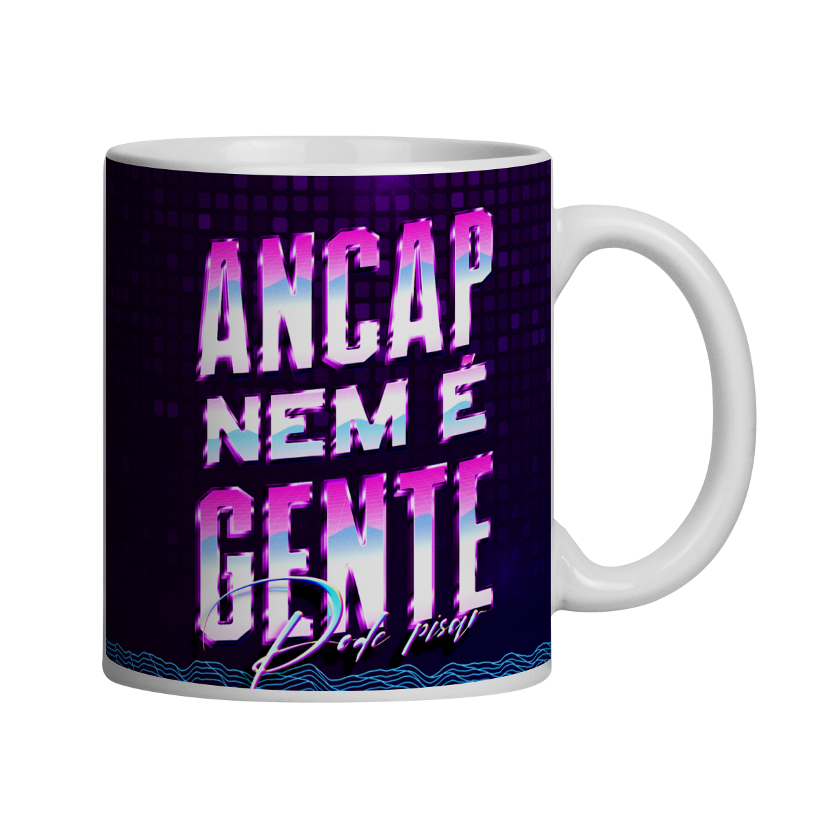 Nome do produto: Caneca - Ancap Nem é Gente!
