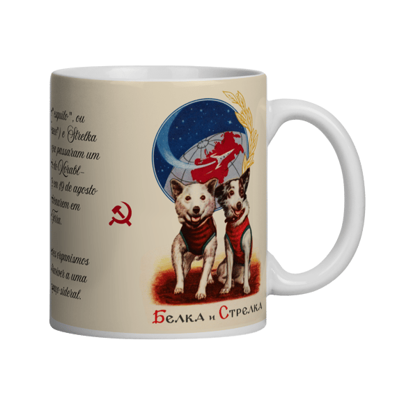 Caneca - Belka & Strelka