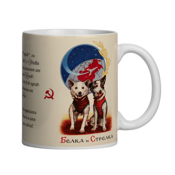 Caneca - Belka & Strelka
