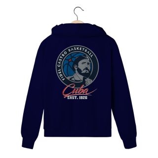 Moletom com Zíper - Fidel Castro Basketball