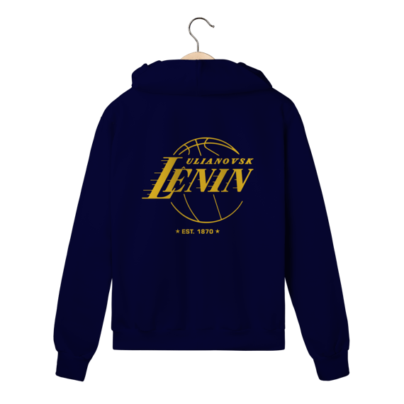 Moletom com Zíper - Lênin Basketball
