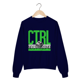 Nome do produto Moletom - CTRL+Z no Capitalismo