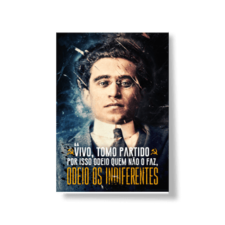 Nome do produto Pôster - Antonio Gramsci