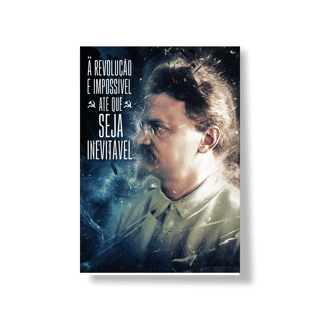 Nome do produto Pôster -  Leon Trótski
